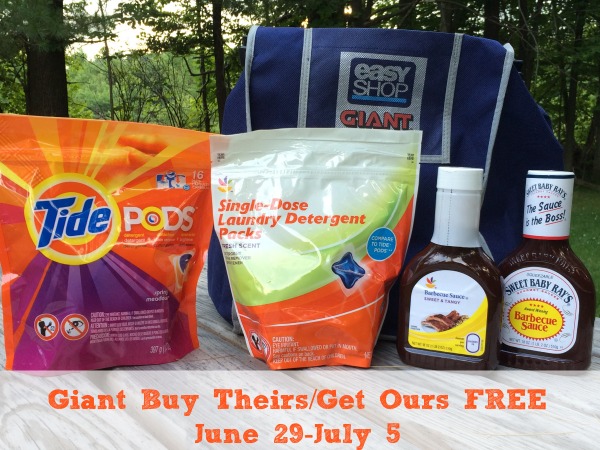 Giant Buy Theirs/Get Ours FREE Challenge and a Giveaway!