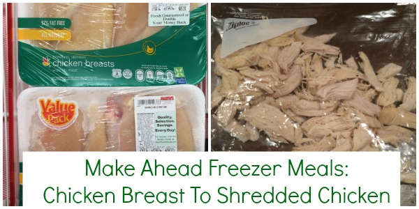 Chicken Breast to Shredded Chicken
