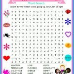 Valentine’s Day Word Search Puzzle