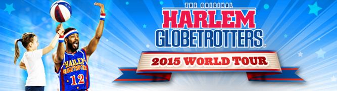 Win 4 tickets to the Harlem Globetrotters!