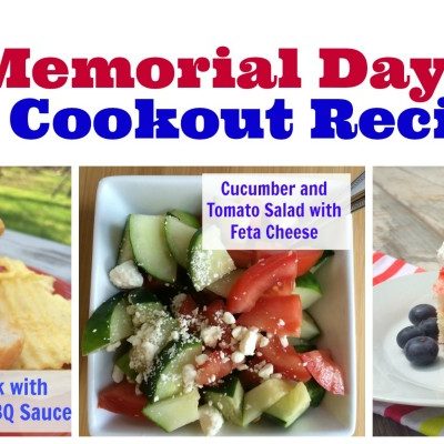 Memorial Day Cookout Recipes