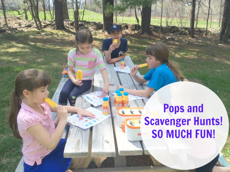 Pops and Scavenger Hunts! So Much Fun! #WhereFunBegins #Ad