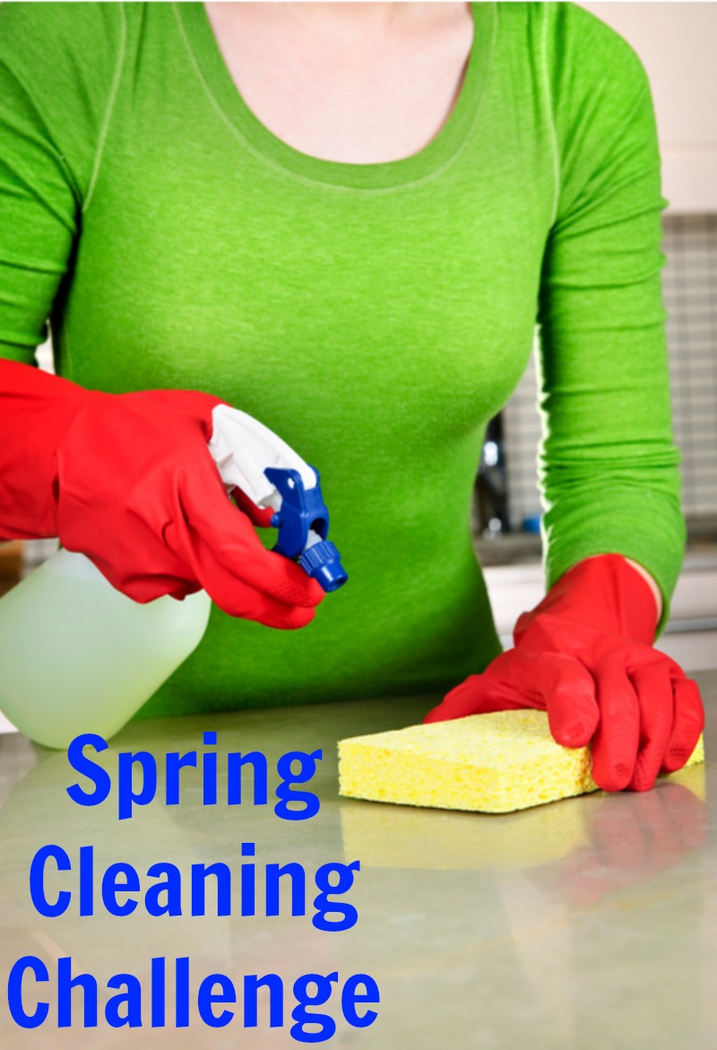 Spring Cleaning Challenge--Join us as we tackle our Spring Cleaning one task at a time! #NEPAMOMSpringCleaningChallenge