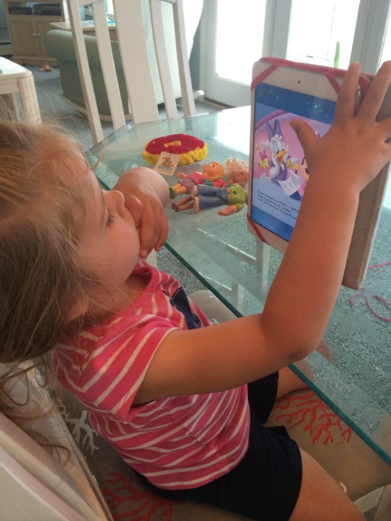 Disney Story Central is great for when you are on vacation #DisneyStoryCentral #ad