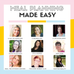 Meal Planning Made Easy–9/18/15