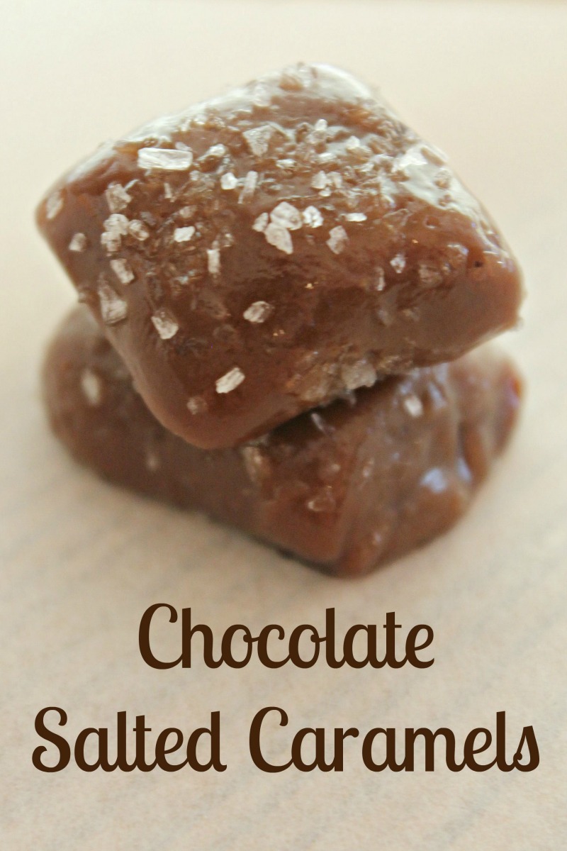 Chocolate Salted Caramels