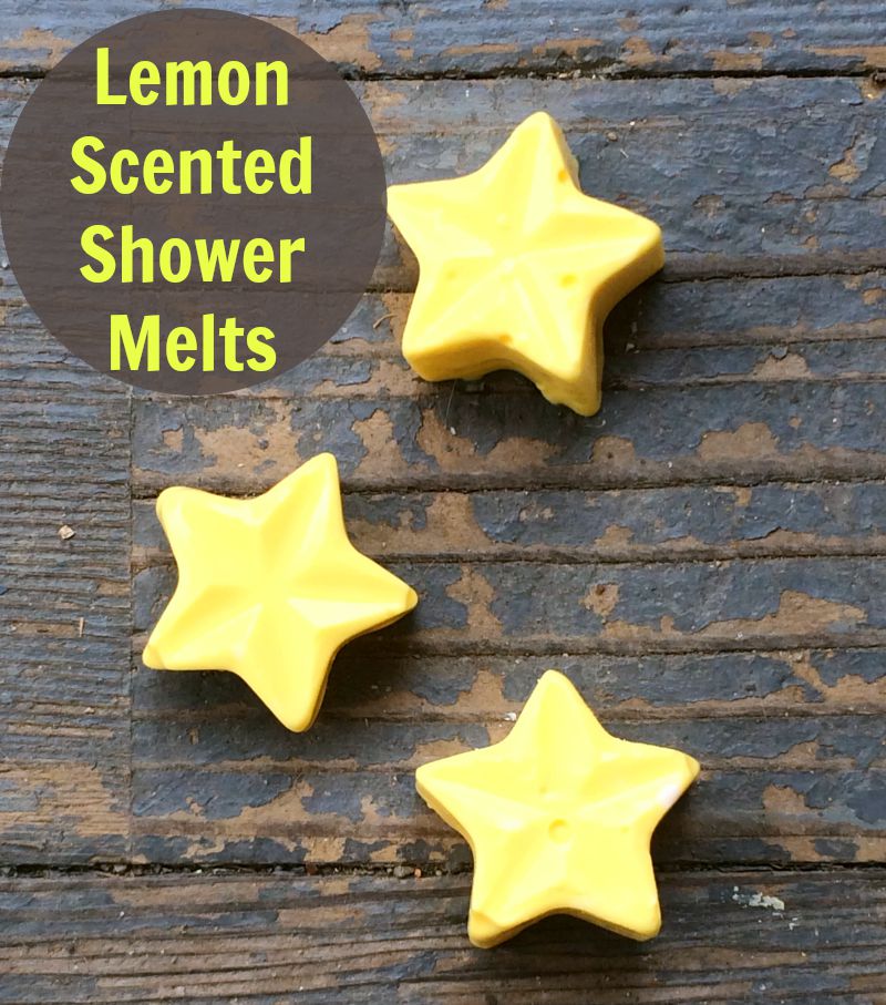 Lemon Scented Shower Melts