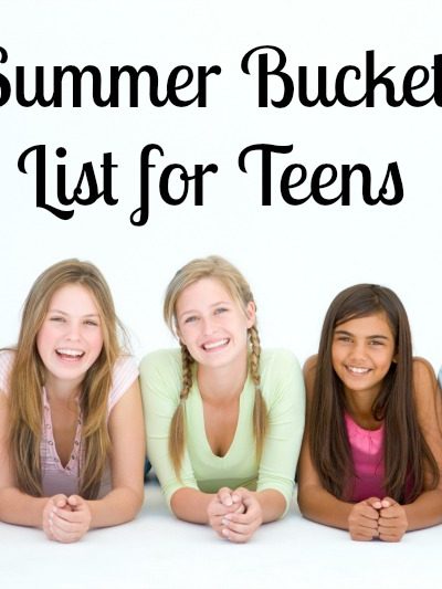 Summer Bucket List for Teens