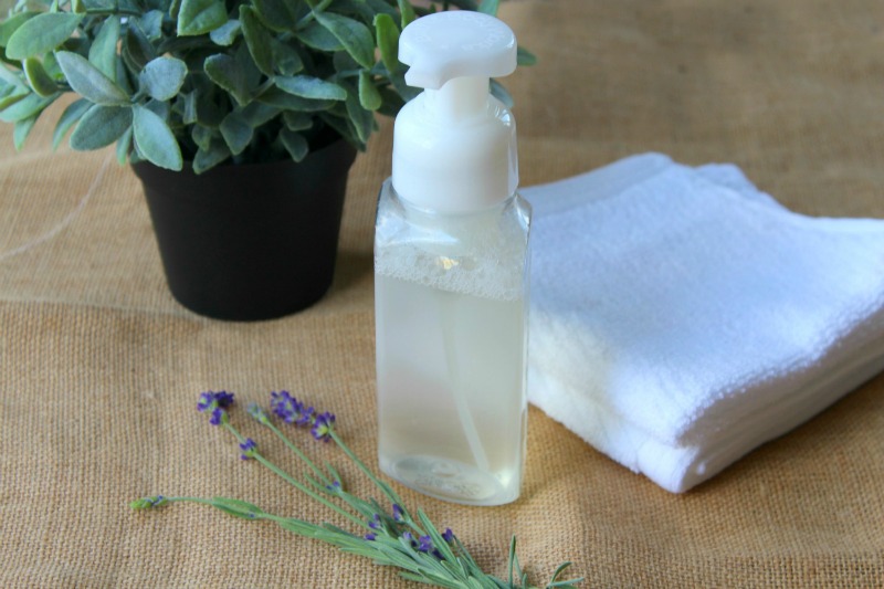 Foaming Hand Soap with Essential Oils--Smells great with no harsh chemicals!
