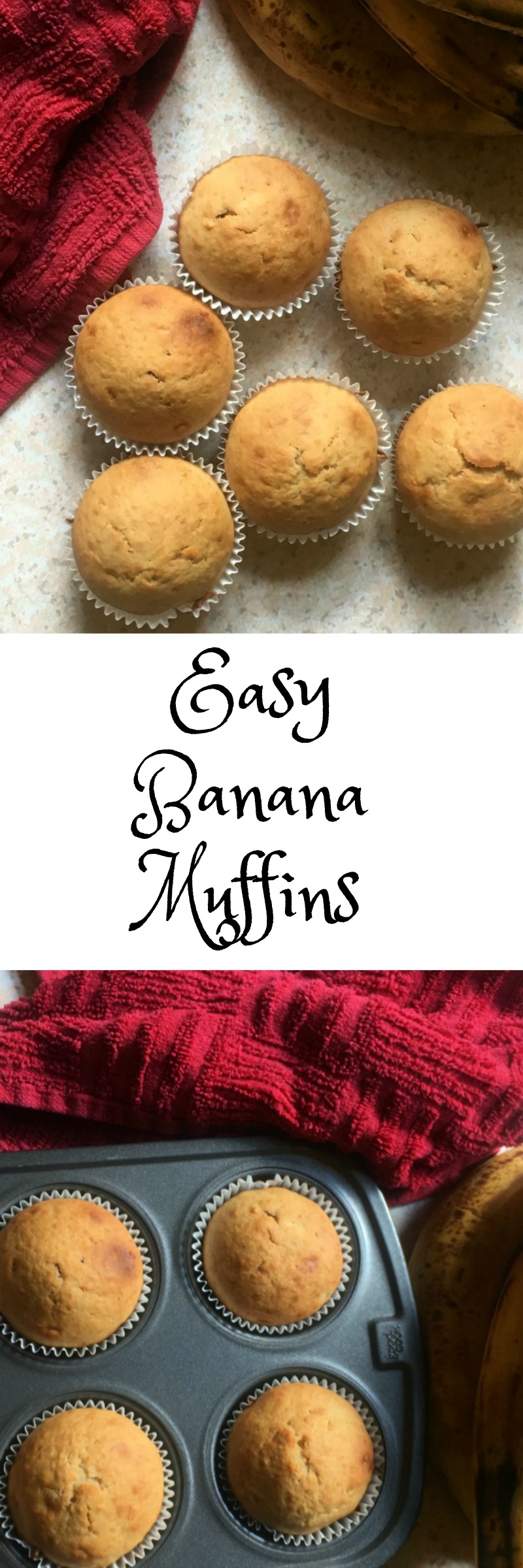 Easy Banana Muffins Recipe