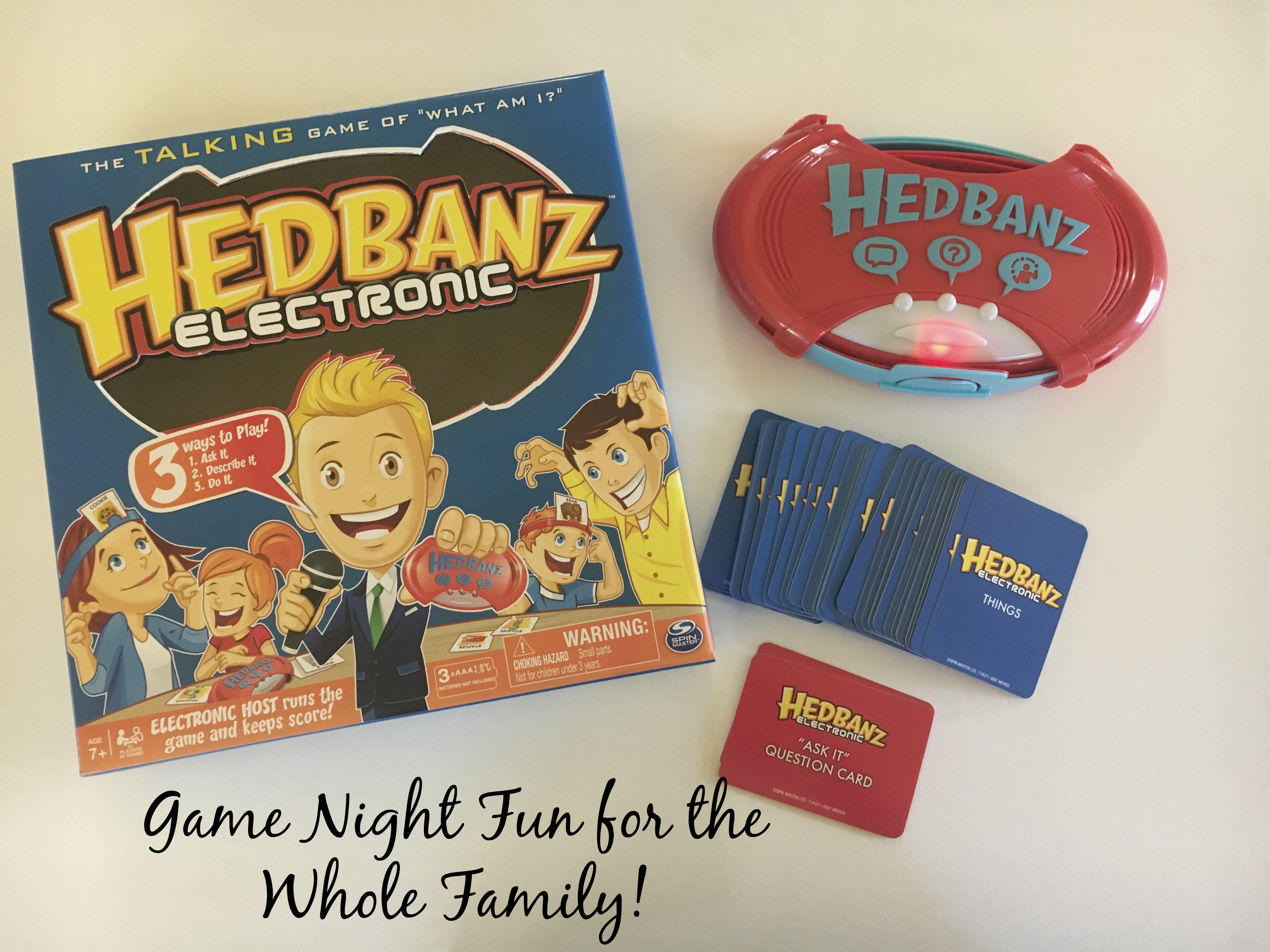 Game Night Fun with new Hedbanz Electronics #ad #HedBanzElectronic #CG