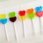 Jolly Rancher Candy Heart Lollipops