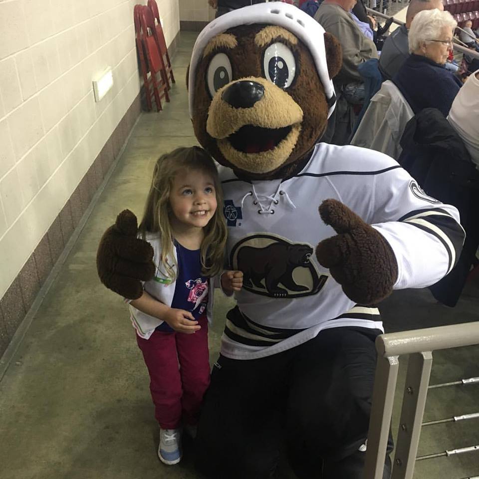 Did you know that there is lots to do in Hershey PA even when Hersheypark is closed for the season? Why not take in a hockey game and meet Cocoa and watch the Hershey Bears defend the den? #ad