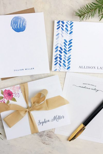 Basic Invite has all your stationery needs!